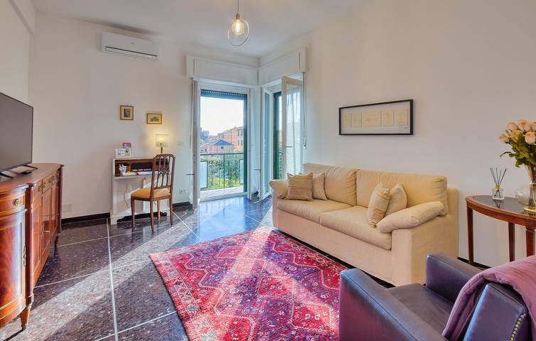 Appartement voor 6 personen, met Terras in Genua