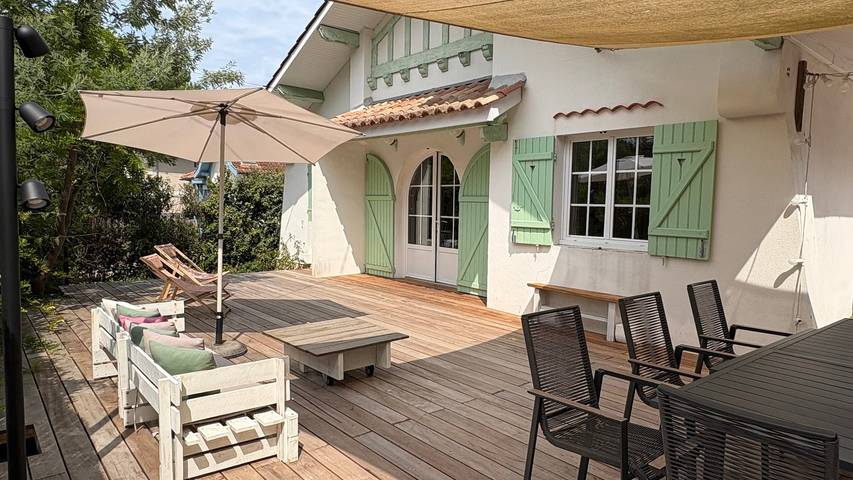 Maison de vacances pour 6 personnes, avec Terrasse et Jardin dans Le Moulleau