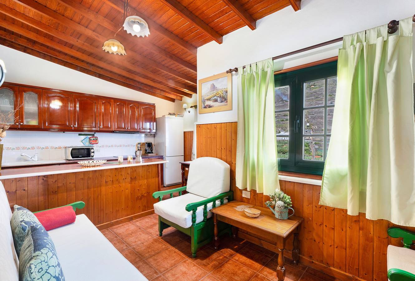 Holiday Home 'Casa Rural Ondina B' with Sea View, Private Terrace and Wi-Fi in Santa Catalina, Hermigua