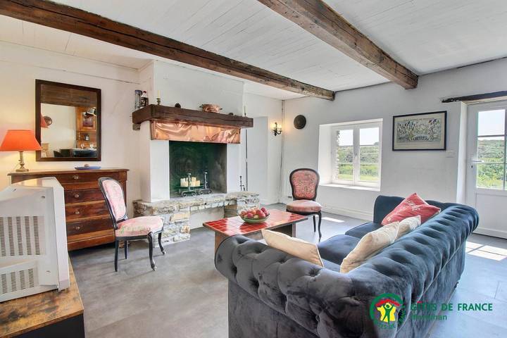 Gîte pour 5 personnes, avec terrasse et jardin à Locmaria - 4