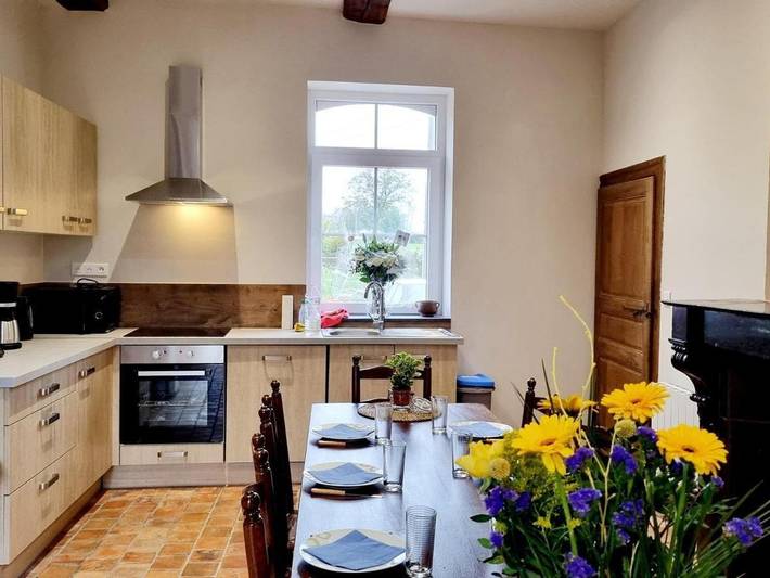 Location de vacances pour 6 personnes, avec terrasse et jardin, animaux acceptés à Clairfayts - 2