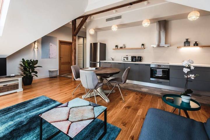 Location de vacances pour 6 personnes, avec balcon et vue à Riga - 4