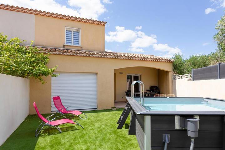 Villa pour 7 personnes, avec vue et terrasse à Aigues-Mortes - 2