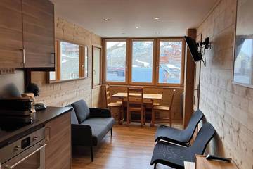 Chalet pour 5 personnes, avec piscine à Val Thorens