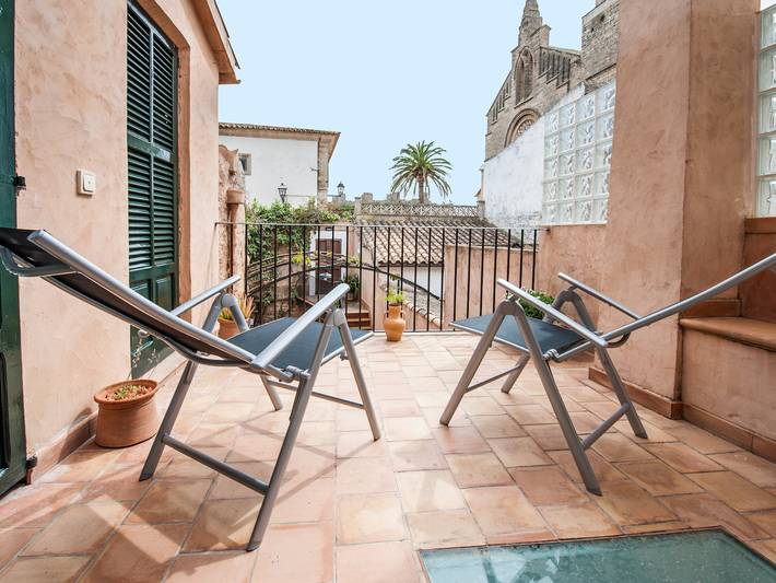 Typisches Haus mit Pool - Alcudia in Alcudia Altstadt, Alcúdia