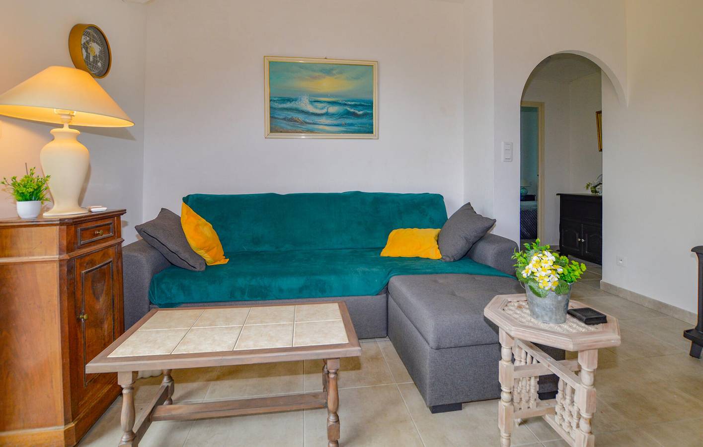 Appartement ensoleillé avec terrasse, climatisation et parking, près de la plage naturiste in San-Giuliano, Arrondissement de Corte