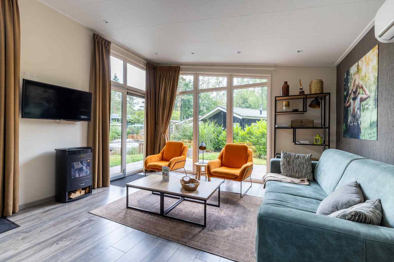 Prachtig 6 persoons vakantiehuis op de Veluwe nabij Hoenderloo in Veluwe