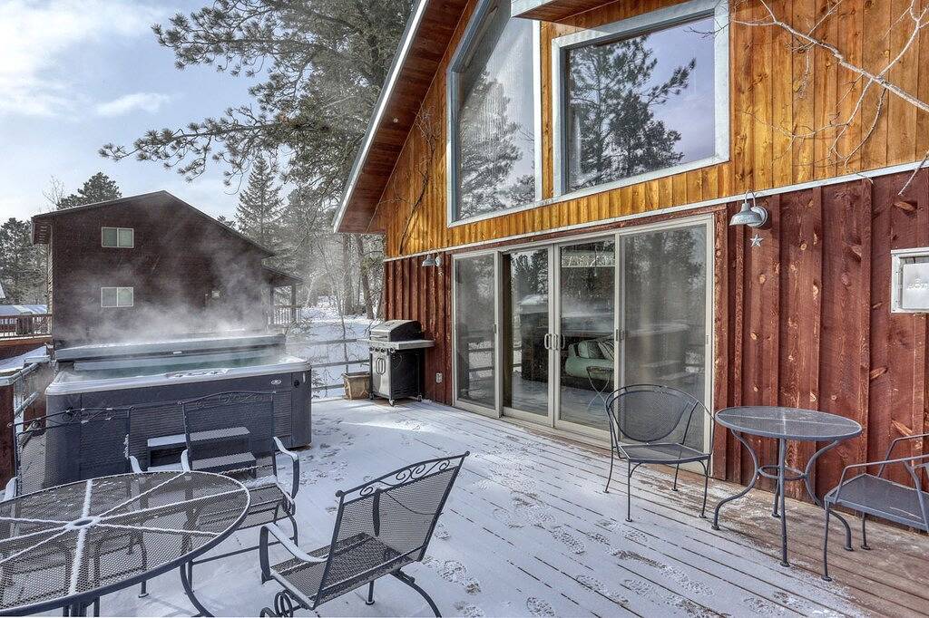 Divided Sky – A-Frame Mountain Cabin with Hot Tub & Foosball in Black Hills