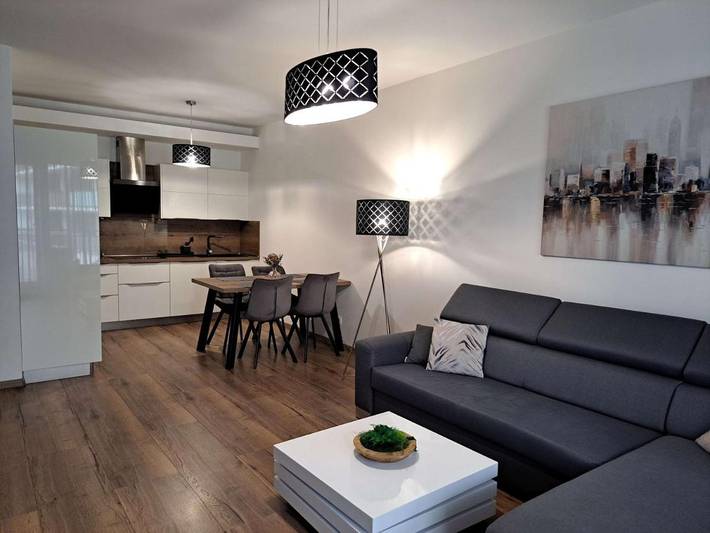 Appartement de vacances pour 4 personnes, avec vue et jardin