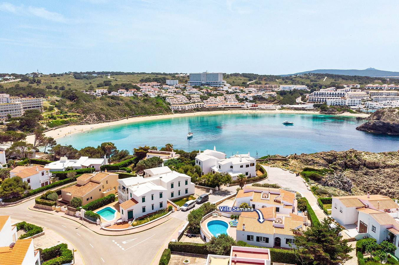 Villa Samana by Villa Plus in Arenal d'en Castell, Es Mercadal