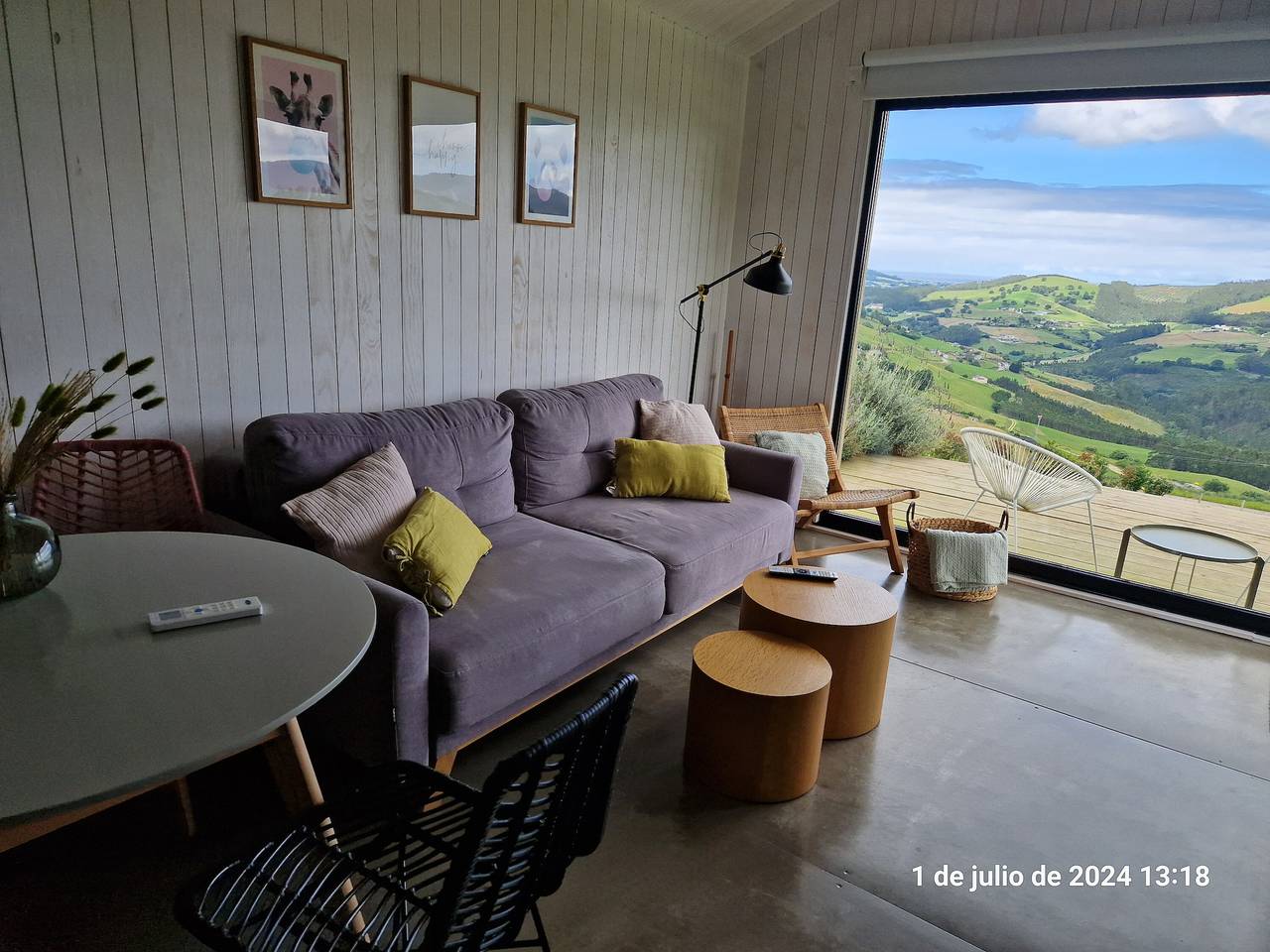 Apartamento entero, Apartamento 'Cabañas Huma 2' con vistas al mar in Vegadeo, Costa Verde