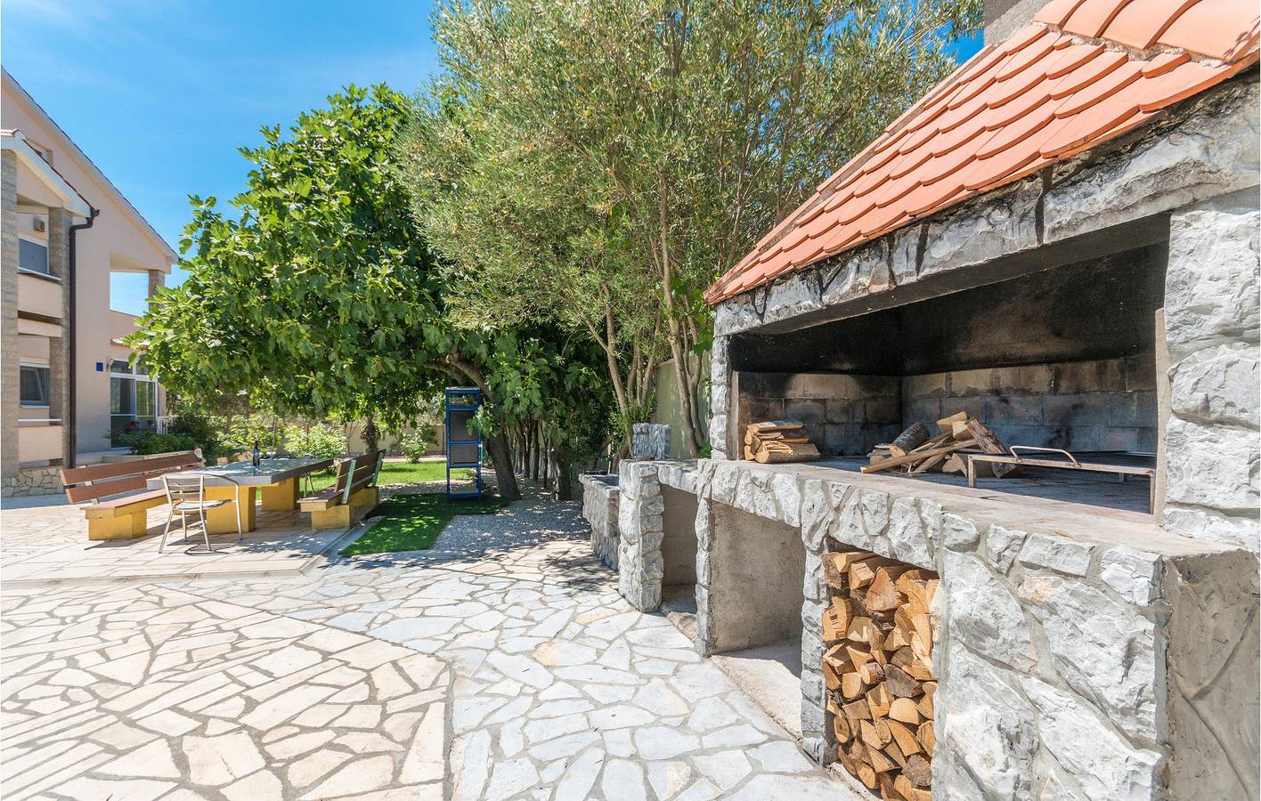 Vakantiehuis voor 10 personen met terras in Polača, Zadar