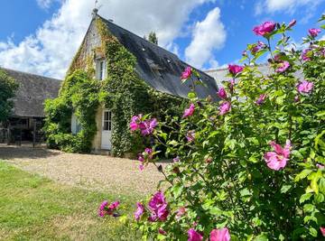 Gîte pour 5 personnes, avec terrasse à Fondettes