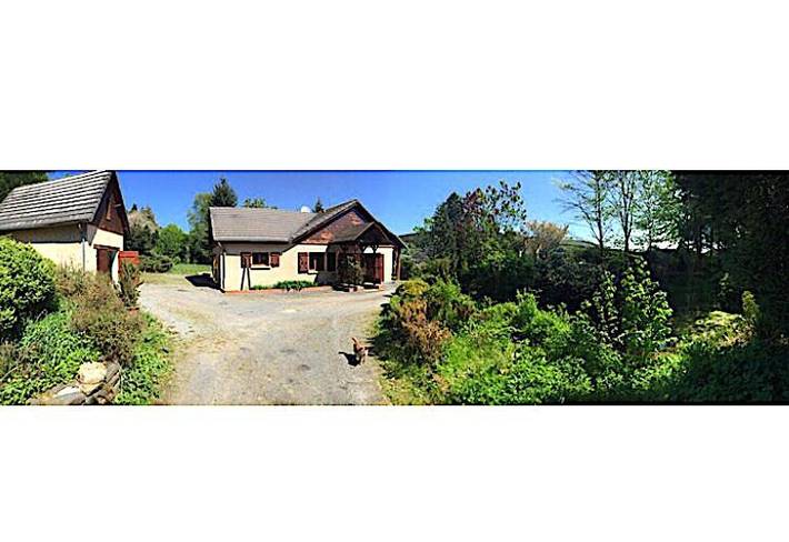Maison de vacances pour 12 personnes, avec vue ainsi que terrasse et jardin