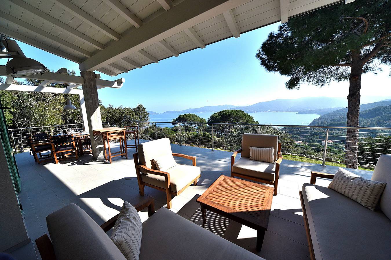 Villa Laura Insel Elba mit Meerblick in Marciana Marina, Toskanischer Archipel