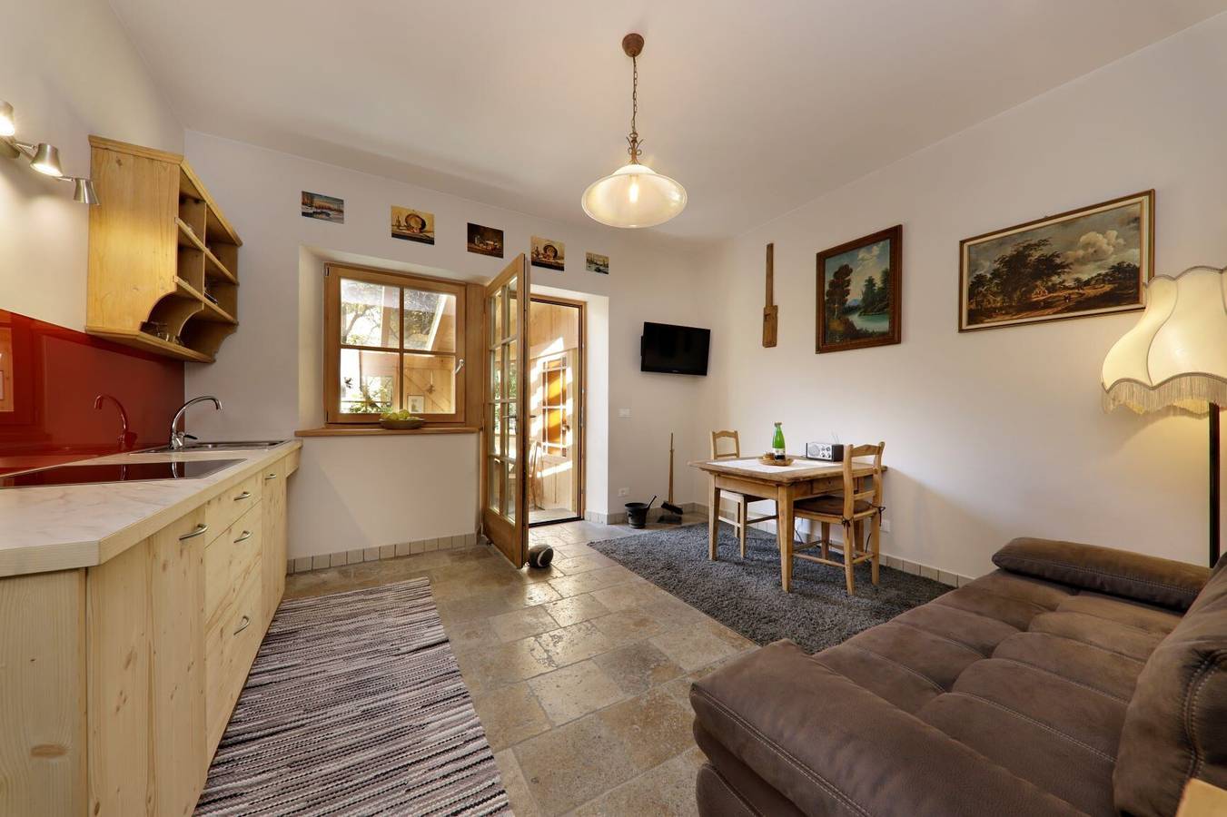 Ganze Wohnung, Ferienwohnung "Mooskofel" auf dem Baumannhof mit Wlan & Balkon in Gfrill - Caprile, Tisens