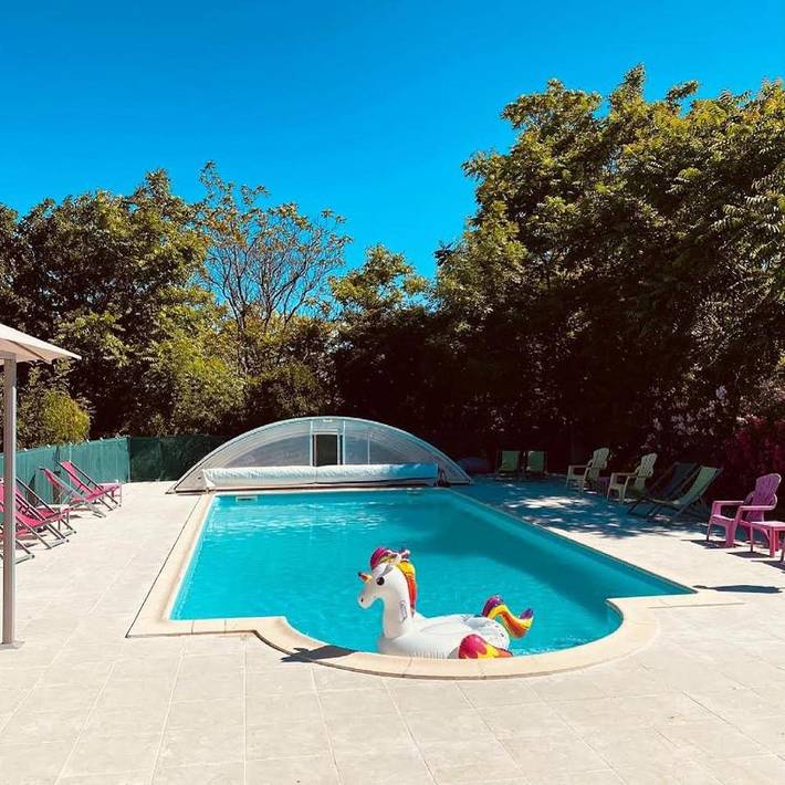 Location de vacances pour 2 personnes, avec piscine ainsi que jardin et jacuzzi à Fargues - 4