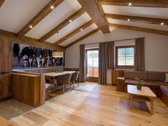 Geheel vakantieappartement, 3 slaapkamer,woon-slaapkamer/douche of b in Söll, Kaisergebirge