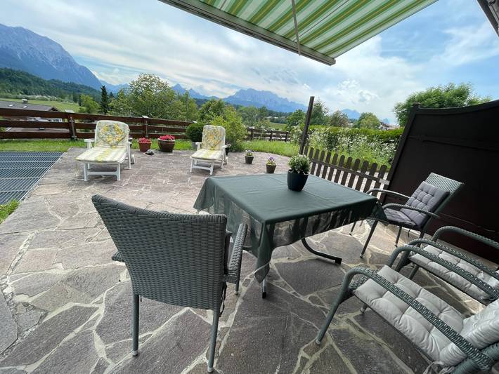 Ferienwohnung für 4 Personen, mit Terrasse und Ausblick in Alpenwelt Karwendel - 4