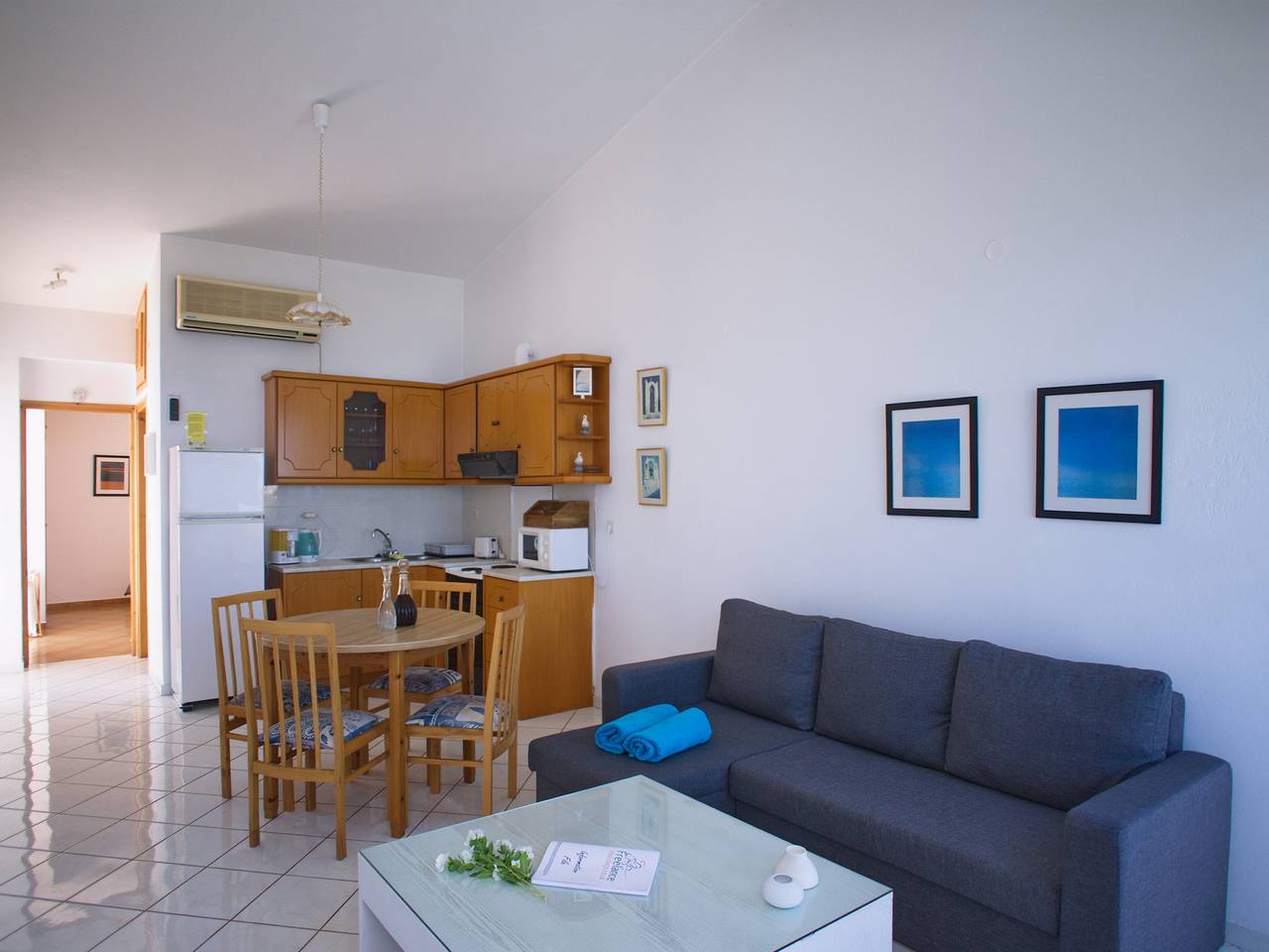 Geheel appartement, Rouladina Apt 6 in Kato Stalos, Chania en omgeving