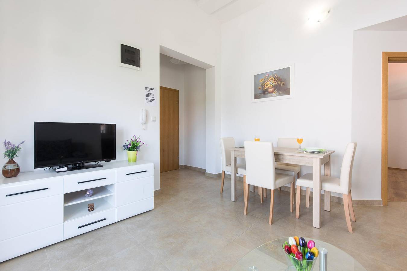 Entire apartment, One bedroom apartment with balcony Malinska, Krk A-19371-d in Malinska-Dubašnica, Krk
