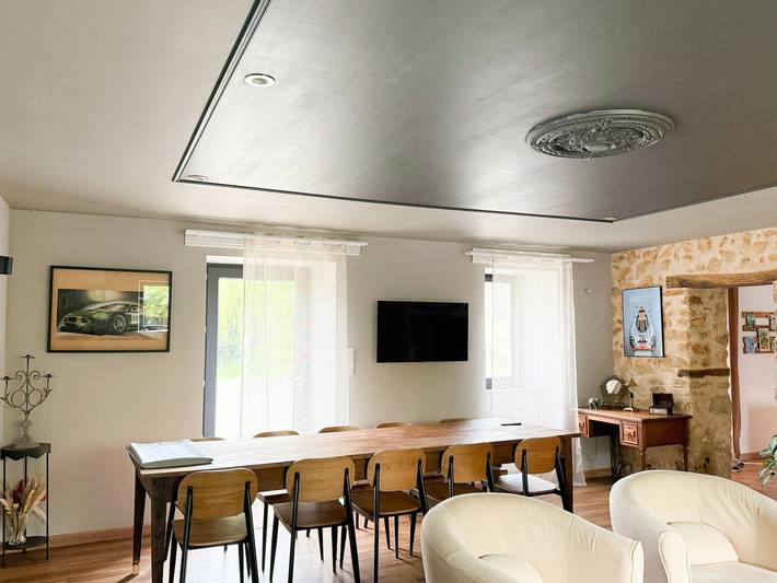 Maison de vacances pour 10 personnes, avec jardin et terrasse, adapté aux familles dans la Sarthe - 4
