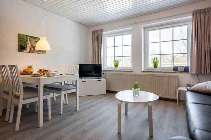 Ferienwohnung für 4 Personen, mit Garten und Ausblick