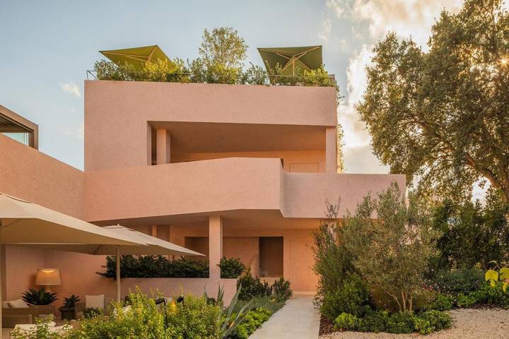 Hotel für 3 Personen, mit Garten und Pool sowie Ausblick in San Pantaleo - 2