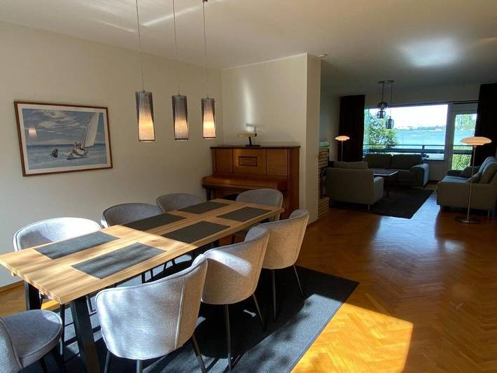 Apartamento para 6 personas, con vistas y jardín, Se admiten mascotas en Helsinki
