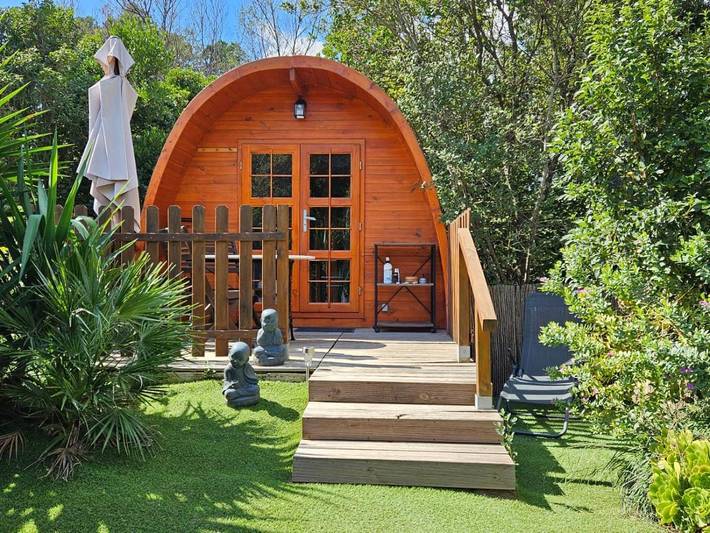 Chalet pour 2 personnes, avec jardin