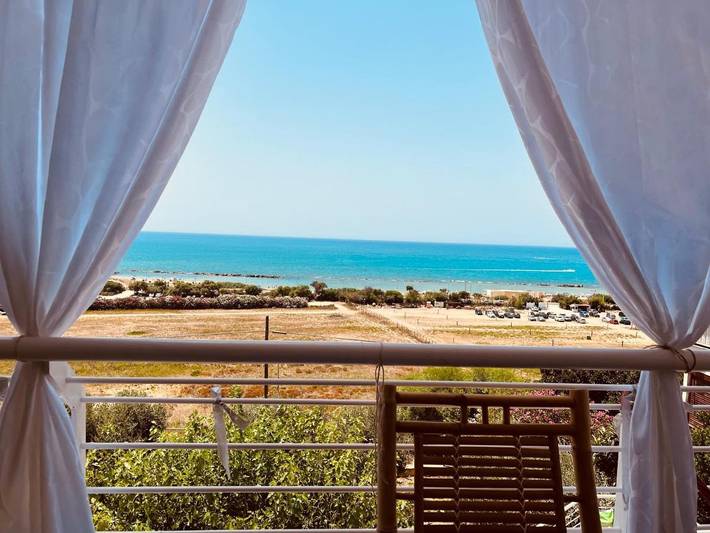 Apartament wakacyjny dla 4 osób, z Balkon i Taras oraz Ogród i Widok w Dune