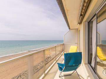 Appartement de vacances pour 2 personnes, avec balcon dans la Manche