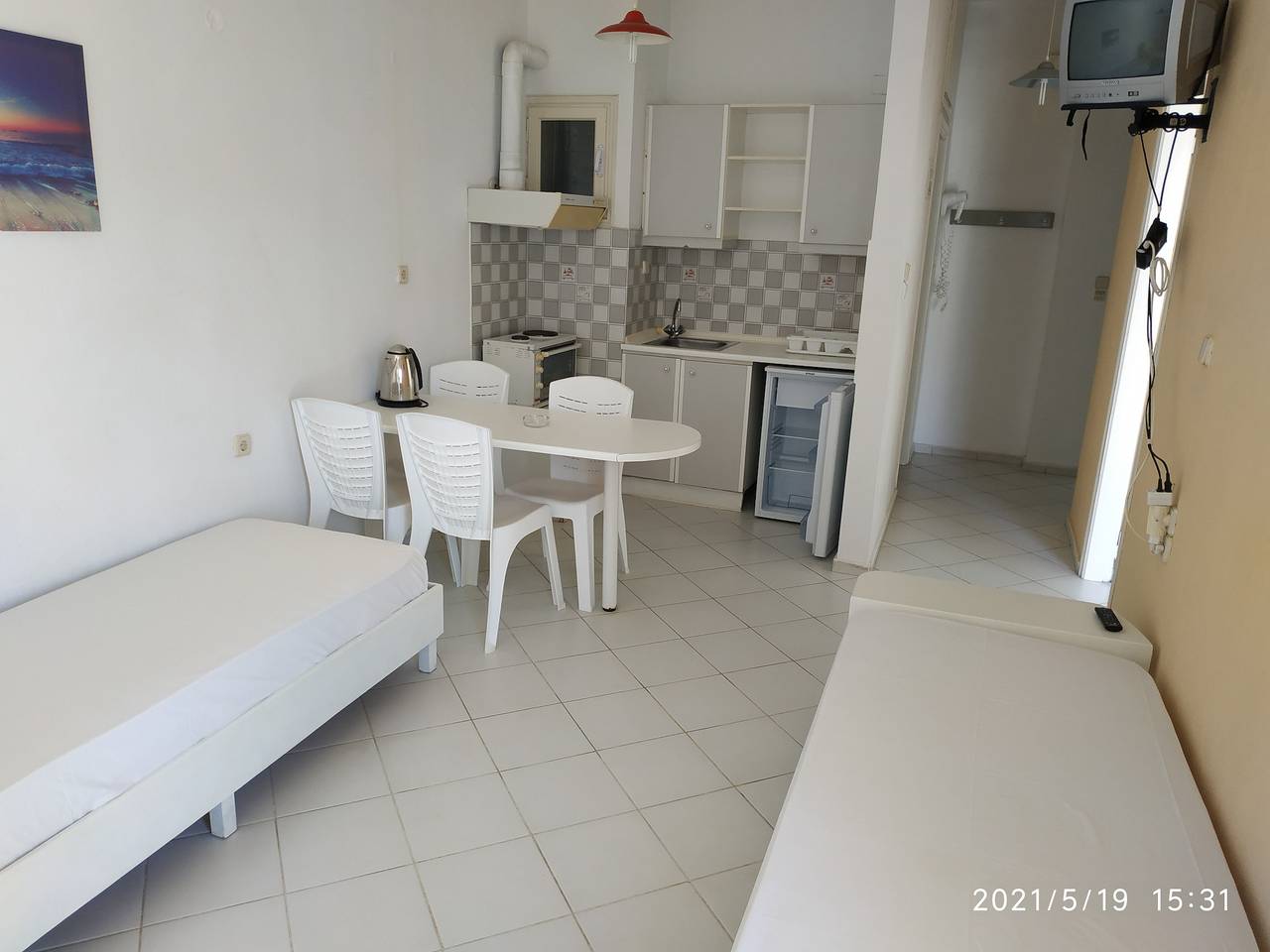 Appartement entier, Appartement pour 4 personnes au centre in Agia Pelagia, Achlada