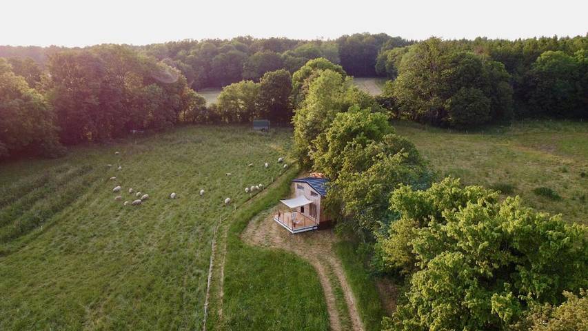 Gîte pour 4 personnes, avec jardin et vue à Saint-Martin-d'Écublei
