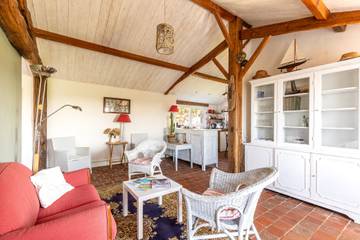 Gîte pour 7 personnes, avec jardin et terrasse à Bouin