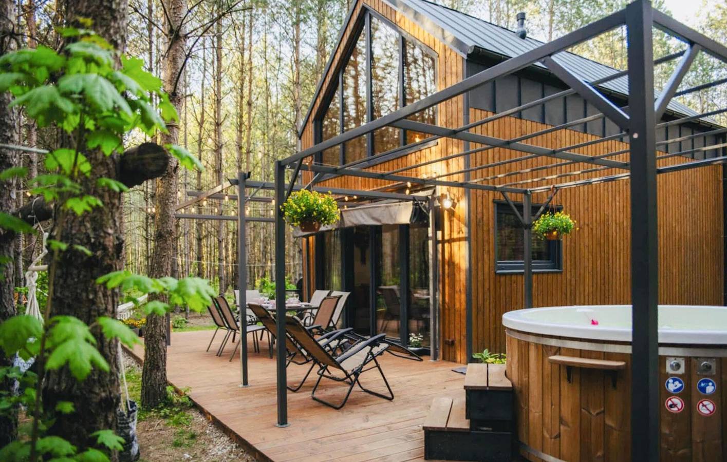 Casa de vacaciones para 4 personas con terraza in Masuria