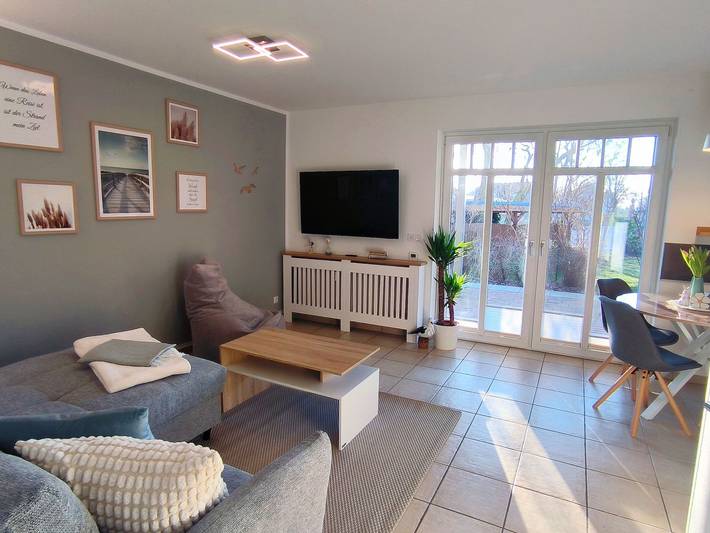 Ferienwohnung für 5 Personen, mit Seeblick und Terrasse, kinderfreundlich