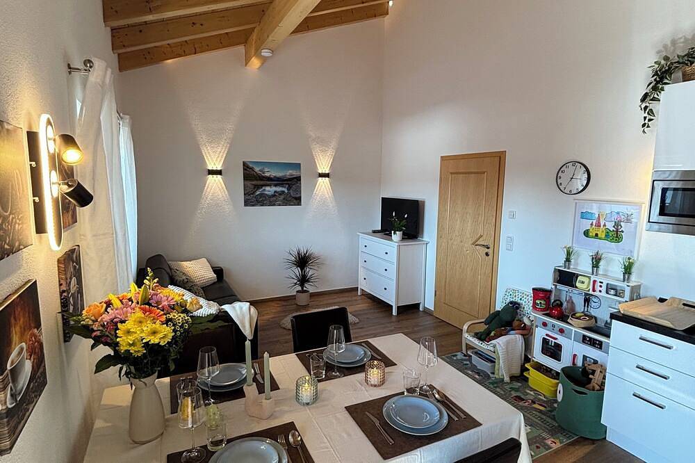 Ganze Wohnung, Ruhige 2 Zimmer Ferienwohnung in Marnbach im Alpenvorland in Weilheim in Oberbayern, Pfaffenwinkel