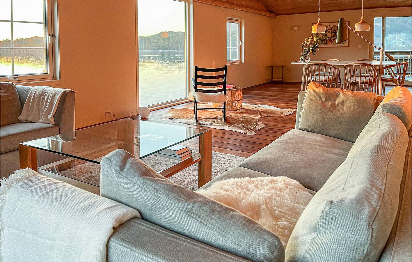 Casa de vacaciones para 5 personas con terraza in Fister, Hjelmeland