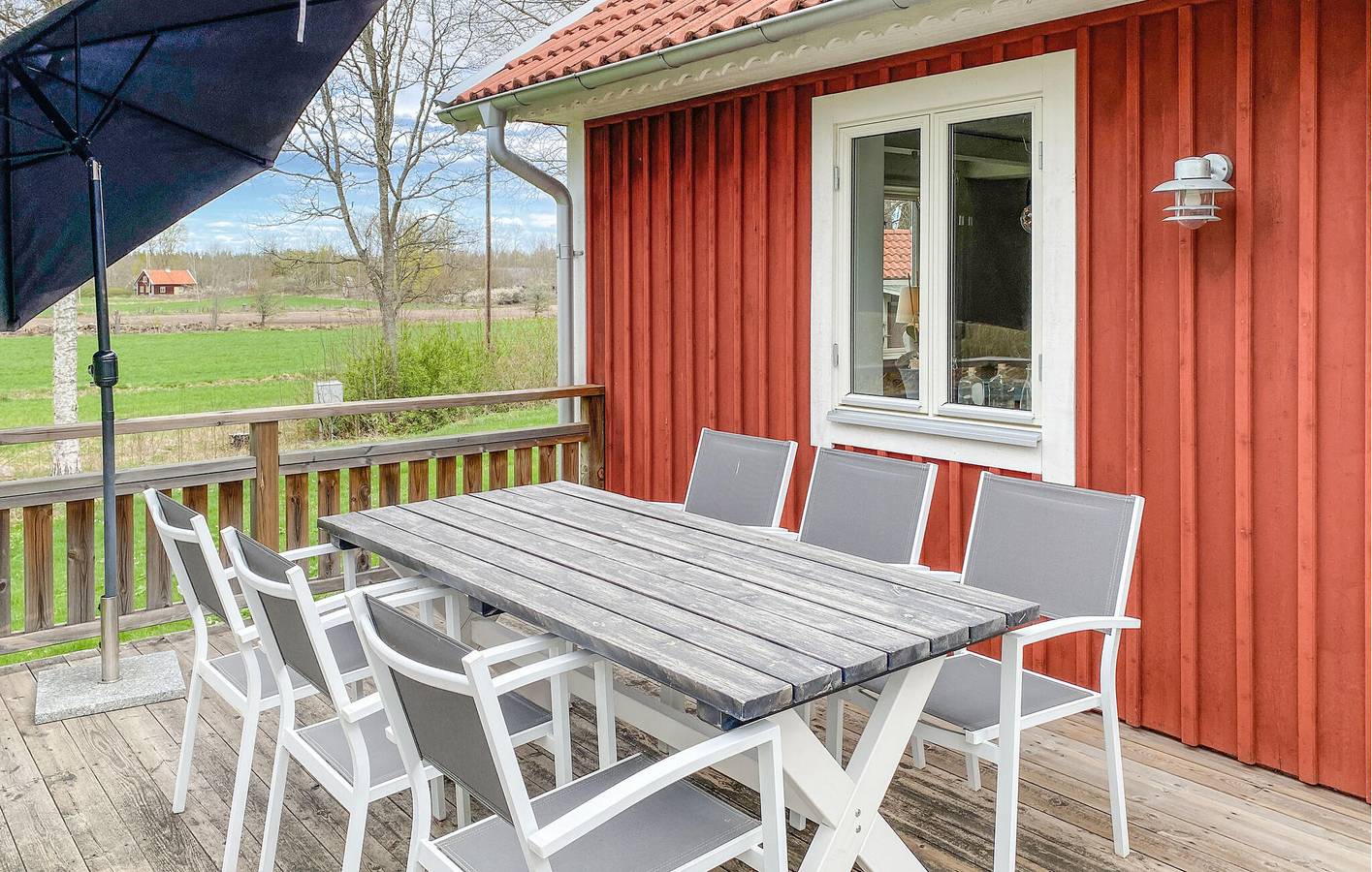 Hus för 6 Personer med trädgård in Balebo, Nybro