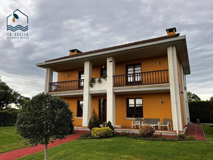 Casa rural para 8 personas, con jardín y vistas en Valle del Miera