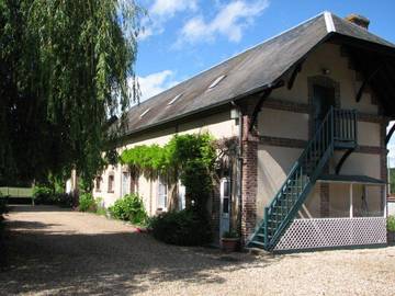 Maison de vacances pour 4 personnes, avec jardin, animaux acceptés dans l' Eure