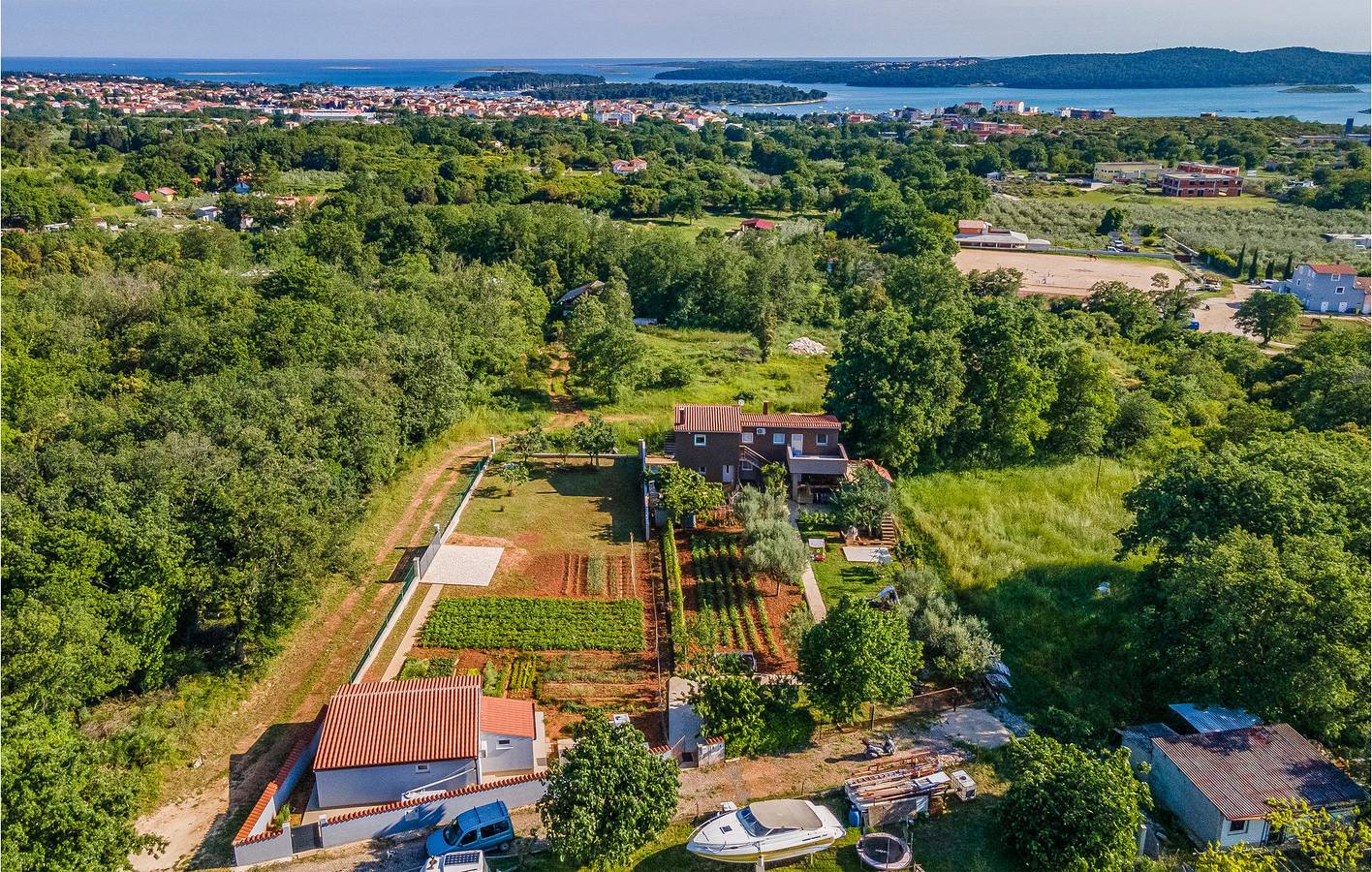 Ferienhaus für 3 Personen mit Terrasse in Pula-Medulin, Pomer