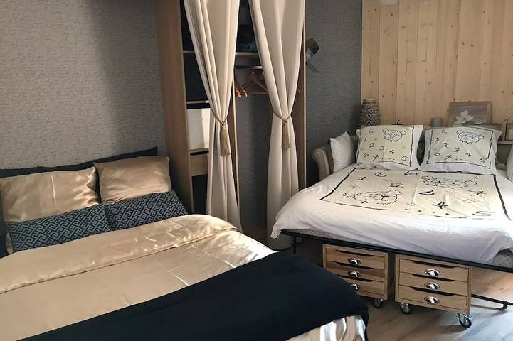 Apartamento entero, Muy lindo estudio con cama muy tranquila a 1400m. del centro y las playas in Menton, Costa mediterránea (Francia)