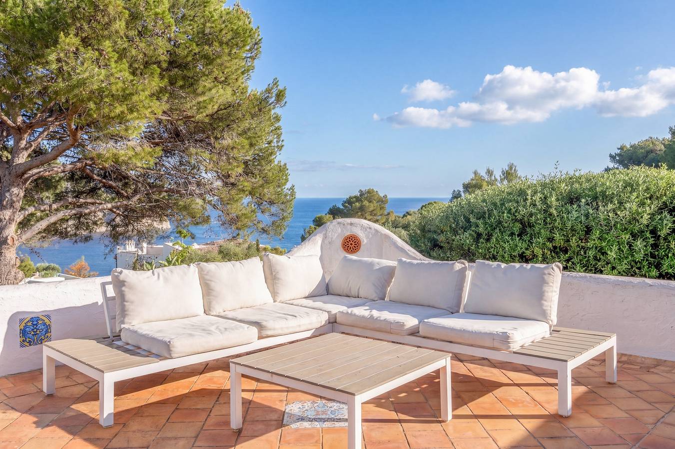 Villa Ancora – Vistas en La Mola con Vista al Mar, Wi-Fi y Aire Acondicionado in Puerto de Andrach, Andrach