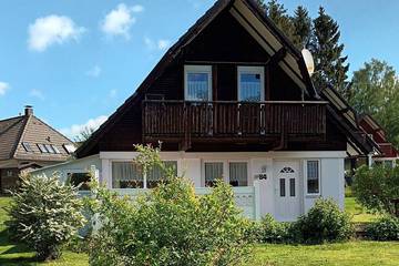 Ferienhaus für 6 Personen, mit Garten und Terrasse am Silbersee