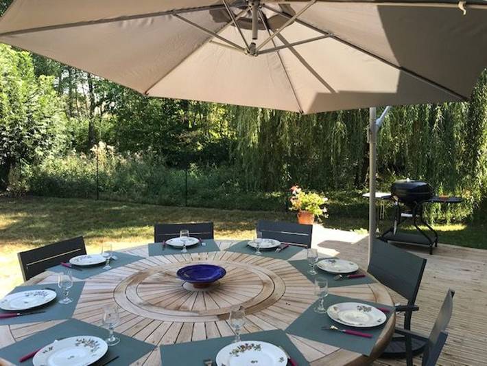 Gîte pour 14 personnes, avec Terrasse et Jardin