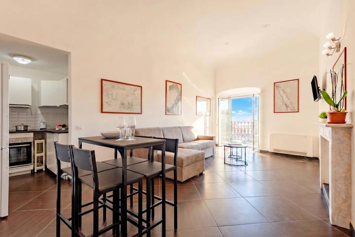 Appartement de vacances pour 4 personnes, avec vue sur l’océan