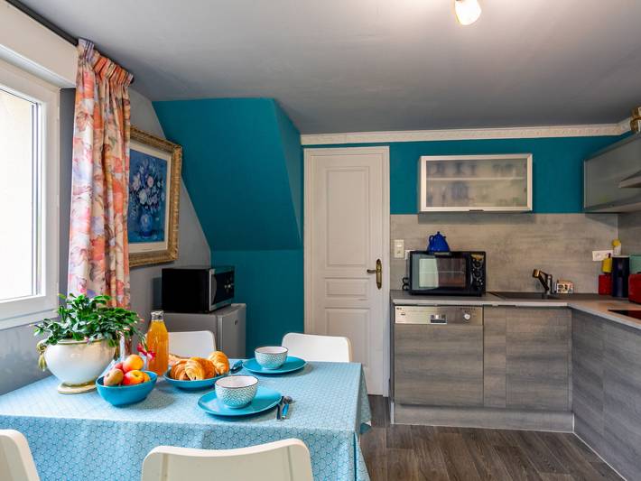 Location de vacances pour 3 personnes, avec terrasse et jardin à Locquirec - 4