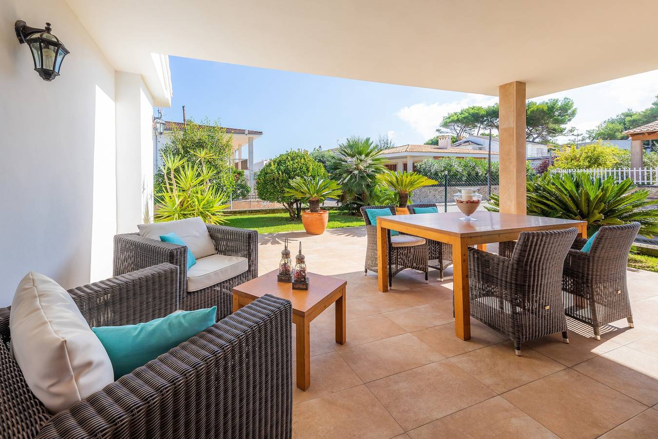 Chalé "Casa Margarita" com jardim e perto da praia in Playa de Muro, Muro (Espanha)